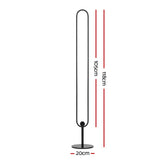 Artiss RGB LED Floor Lamp Colour Light Stand Corner Mordern Living Room 118CM